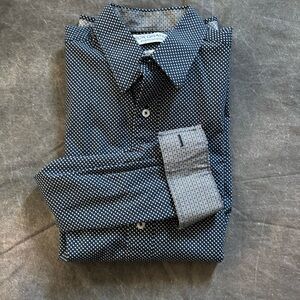 Nick Graham men’s dress shirt 15.5X 34/35  M/M